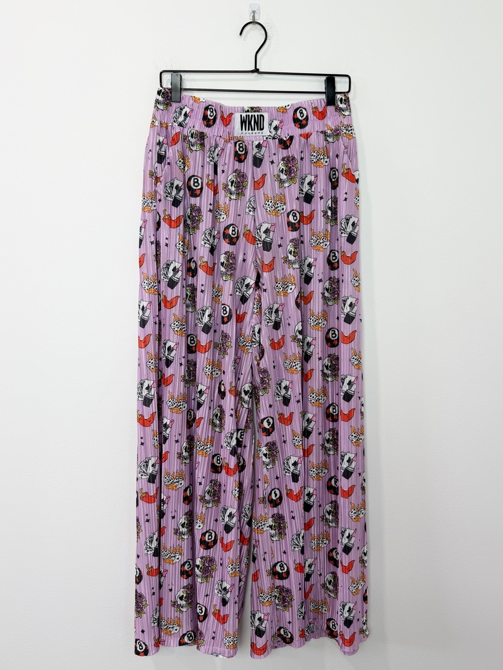 WKND Chasers Make My Own Luck Plisse Set Size Large - Picture 5 of 9